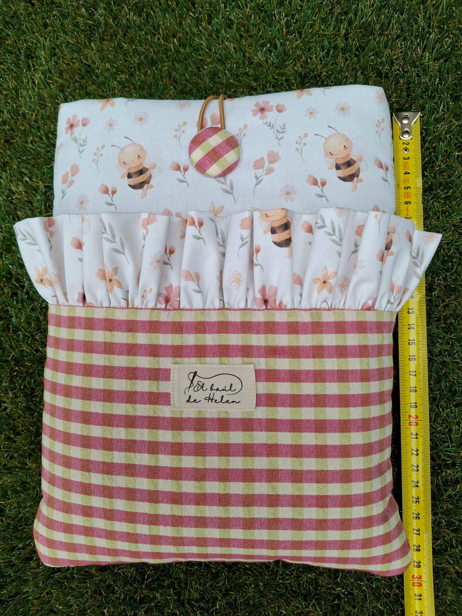 Célula para livro acolchoada feita à mão – photo 4